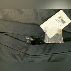 Saint + Sofia Women’s Cargo Chelsea Black Pants size 12